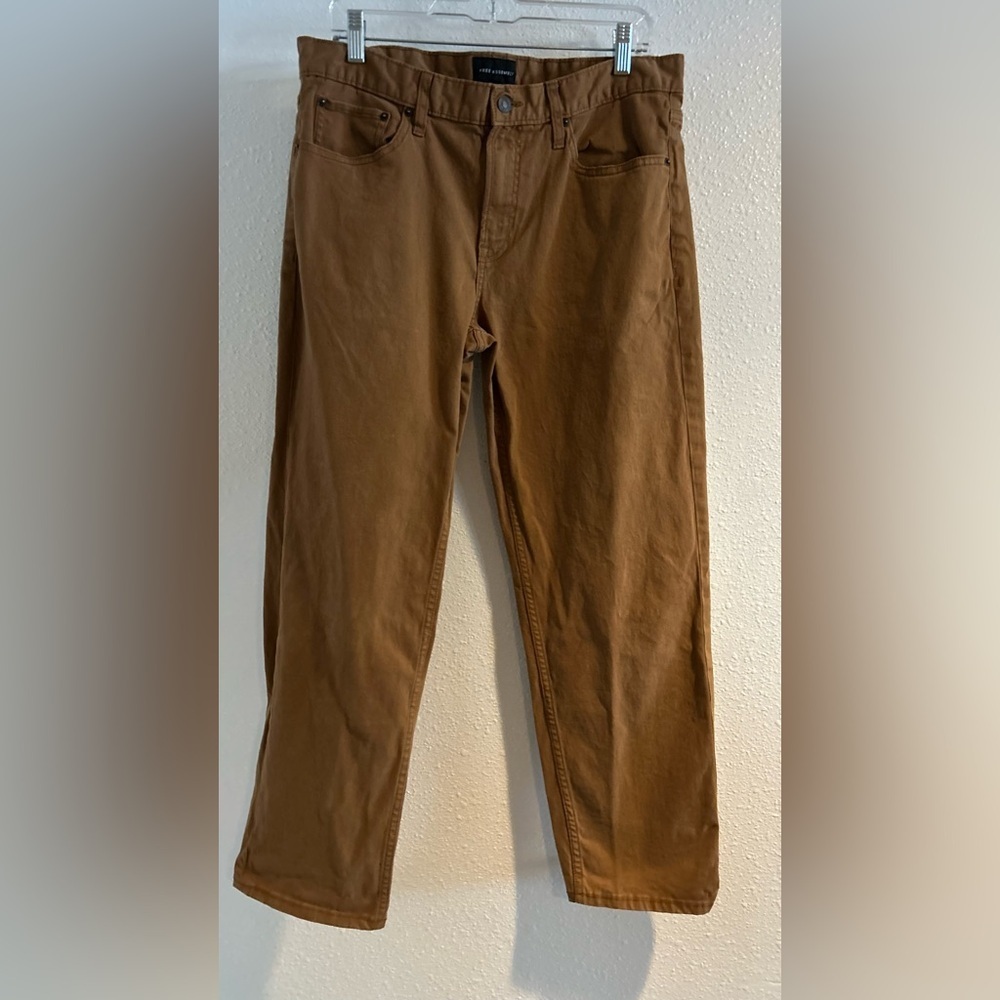 Free Assembly Brown Chino Pants Size 34/30